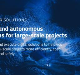 Digital and Autonomous Solutions for Large-scale Projects