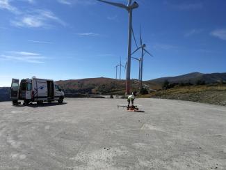 Wind Turbine Drone Inspection onshore