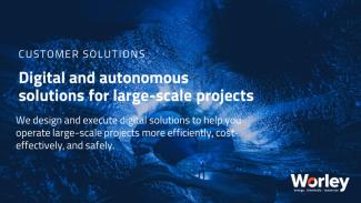 Digital and Autonomous Solutions for Large-scale Projects