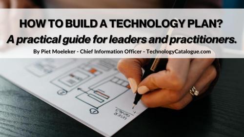 How to build a technology plan blog