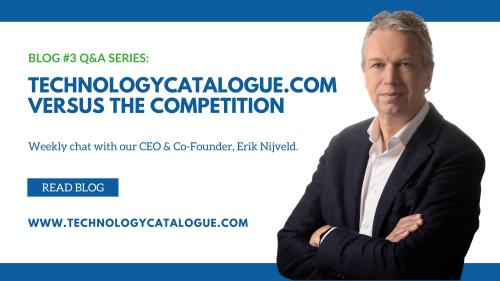 TechnologyCatalogue.com versus the competition | Q&A Blog #3